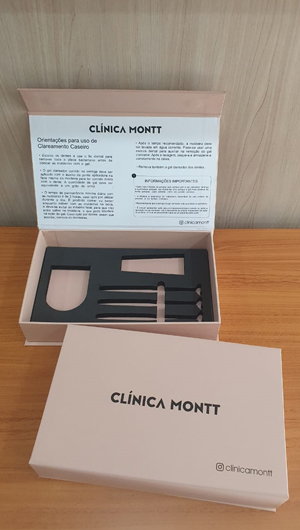Press Kit Clínica Caixa Cartonada Nude